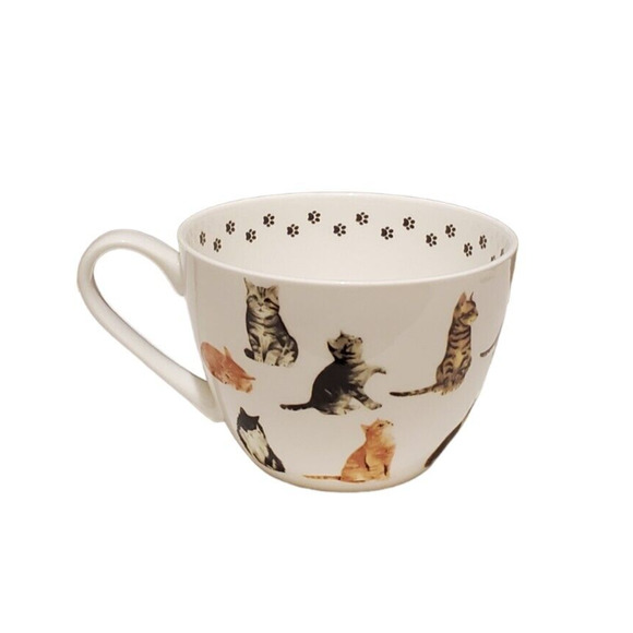 Portobello Dining Portobello By Design Bone China Cat Mug Cup